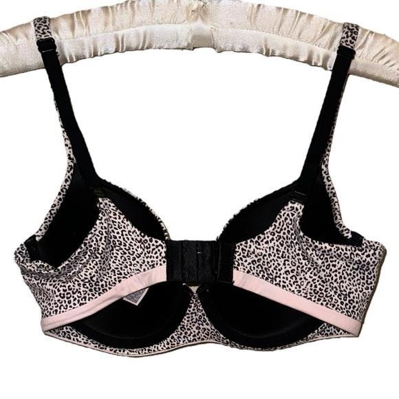 Victoria’s Secret Body By Victoria Lined Demi Cheetah Print Bra Size 34D - Picture 5 of 8